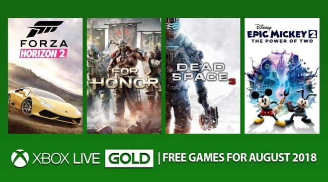 xbox free games august