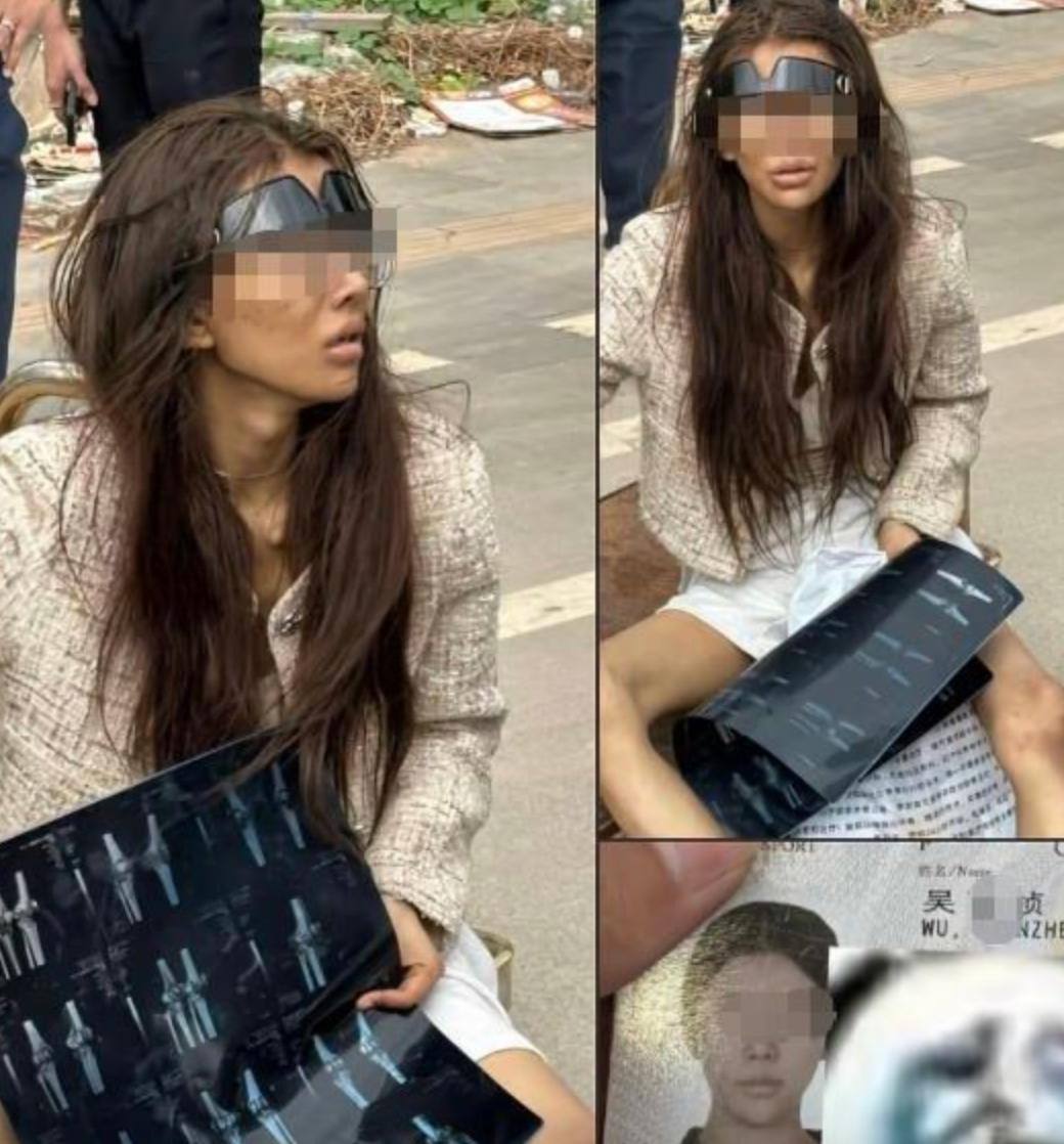 อู๋ เจินเจิน เน็ตไอดอลจีน ถูกพบเร่ร่อนในกัมพูชา