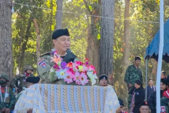 การประกาศสาธารณรัฐกอทูเลโดยกองกำลังกะเหรี่ยง KTLA ในรัฐกะเหรี่ยง เมียนมา