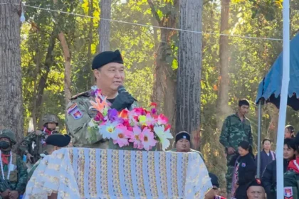 การประกาศสาธารณรัฐกอทูเลโดยกองกำลังกะเหรี่ยง KTLA ในรัฐกะเหรี่ยง เมียนมา