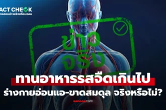 แพทย์อธิบายผลกระทบของการทานอาหารรสจืดเกินไปต่อสมดุลโซเดียมในร่างกาย